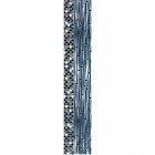 Плитка керамическая Интеркерама NOVITA бордюр вертикальный серый БВ 25 071
