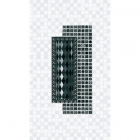 Плитка керамічна Інтеркераму RUNE декор чорний Д 31 082