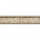 Керамічна плитка Інтеркерама EMPERADOR бордюр коричневий БВ 66 031-2