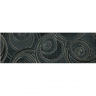 Плитка керамічна для підлоги Інтеркерама AMBIENTE бордюр для підлоги чорний БН 26 082