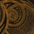 Плитка керамічна для підлоги Інтеркерама AMBIENTE декор для підлоги кут коричневий ДН 26 032