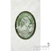 Керамічна плитка Інтеркерама PIETRA декор зелений Д 20 011
