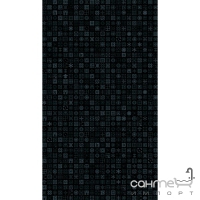 Плитка керамическая Интеркерама RUNE стена чёрная глянцевая 2340 31 082
