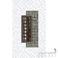 Плитка керамическая Интеркерама RUNE декор коричневый Д 31 031