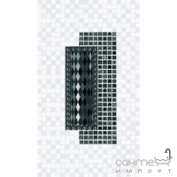Плитка керамическая Интеркерама RUNE декор чёрный Д 31 082
