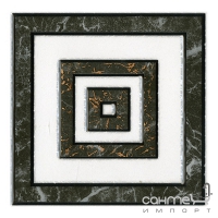 Плитка керамическая Интеркерама ALON декор напольный серый 1010 39 071 (в греческом стиле)