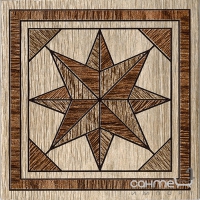 Плитка керамічна для підлоги Інтеркерама MASSIMA декор для підлоги корич ДН 57 031