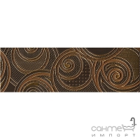 Плитка керамическая напольная Интеркерама AMBIENTE бордюр напольный коричневый БН 26 032