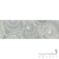 Плитка керамічна для підлоги Інтеркерама AMBIENTE бордюр для підлоги білий БН 26 061