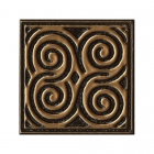 Плитка керамическая напольная Интеркерама ETRUSCAN декор напольный коричневый 1010 48 032