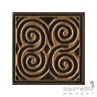 Плитка керамічна для підлоги Інтеркерама ETRUSCAN декор для підлоги коричневий 1010 48 032