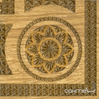Плитка керамічна підлогова Інтеркерама LЕСЕ декор кутовий бежевий ДН 07 064