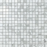 Плитка із білої глини мозаїка Atlas Concorde Marvel Statuario Select Mosaic 9MVS
