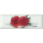 Плитка керамічна декор Monopole Ceramica FRESH Decor Fresa 10x30 (ягоди)