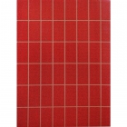 Плитка настенная под мозаику Kale Bareks Fiber 3x7 PC Rojo