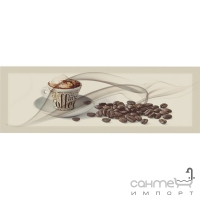 Плитка керамическая декор Monopole Ceramica GOURMET Decor Cafe 10x30