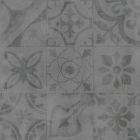 Плитка для підлоги декорована GEOTILES Hidracemento Gris варіант1