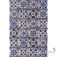 Плитка керамическая декор мозаика Argenta Novum Blue