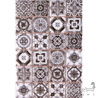 Плитка керамическая декор мозаика Argenta Novum Black