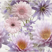 Плитка керамическая декор OPOCZNO CHINESE ASTERS цветы