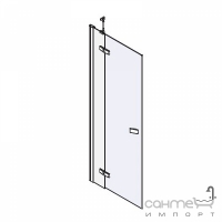 Распашная душевая дверь в нишу Teuco Clap NN75--6- (левосторонняя)