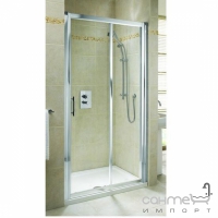 Розсувні душові двері Kolo Geo 6 160 GDRS16222003 глянсовий профіль, прозоре