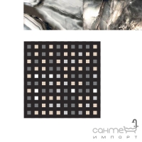 Плитка керамограніт мозаїка REX ALABASTRI DI REX FUME MOSAICO 3D LAP 3X3 RET 739967