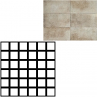 Керамограніт декор мозаїка з нерівною кромкою REX LA ROCHE DI REX ECRU MOSAICO 5X5 742229