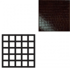 Керамограніт мозаїка REX MATOUCHE CROCO TABAC 6X6 MOSAICO 30X30 717954