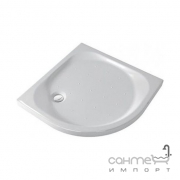 Напівкруглий душовий піддон з рифленим дном Kolo Xeno 90x90 XBN1390000 кераміка, білий
