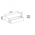 Тумба Teuco InsideOut P480 700601-U (колір-кольоровий матовий)