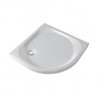 Напівкруглий душовий піддон з рифленим дном Kolo Xeno 90x90 XBN1390000 кераміка, білий