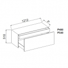 Тумба Teuco InsideOut P480 701004-U (цвет-цветной матовый)