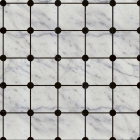 Плитка для підлоги DEVON&DEVON ELITE 1 (white carrara - black marquinha) ddelite1mca-ne
