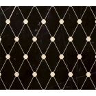 Плитка напольная DEVON&DEVON ELITE 2 (black marquinha - crema marfil) ddelite2mne-cm