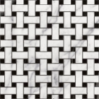 Плитка для підлоги DEVON&DEVON ELITE 6 (white carrara - black marquinha) ddelite6mca-ne