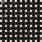 Плитка напольная DEVON&DEVON ELITE 6 (black marquinha - white carrara) ddelite6mne-Bi