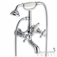 Настінний змішувач для ванни з душовою лійкою Cristina Parigi CRI-PG100