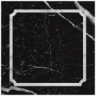 Плитка напольная DEVON&DEVON PRESTIGE 5 (black marquinha - white carrara) ddprest5mne-Bi