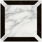 Плитка для підлоги DEVON&DEVON PRESTIGE 20x20 7 (white carrara - black marquinha) ddprest7mca-ne/2020