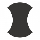 Плитка напольная DEVON&DEVON ATELIER BUTTERFLY (black polished) atBUtterFlYBlpol