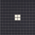 Плитка із кольорового мозаїчного скла DEVON&DEVON MOSAIC 2x2 (black - white) de2