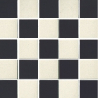 Плитка из цветного мозаичного стекла DEVON&DEVON MOSAIC 5x5 (black - white) mix9