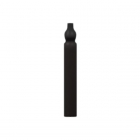 Плитка керамическая внешний угол плинтуса DEVON&DEVON SIMPLY plinth outside corner (black) dcaeplne
