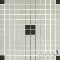 Плитка із кольорового мозаїчного скла DEVON&DEVON MOSAIC 2x2 (pearl - white) de5
