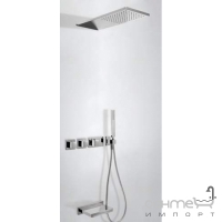 Система для ванни з термостатом на три положення Tres Slim-Tres 207.253.05 Хром