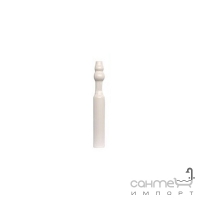 Плитка керамическая уголок для плинтуса DEVON&DEVON LAMBRIS End piece for plinth (white) cglamteplwh