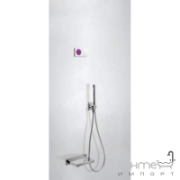 Встраиваемая система для ванны с электронным термостатом на два положения Tres Max-Tres 092.865.56 Хром
