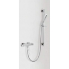 Настенный термостат для ванны CUADRO с душевым гарнитуром Tres Tresmostatic 007.174.02 Хром