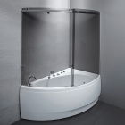 Душевая шторка для ванны Balteco Idea 15 левосторонняя